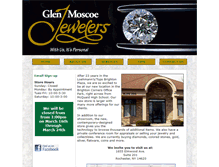 Tablet Screenshot of glenmoscoejewelers.com